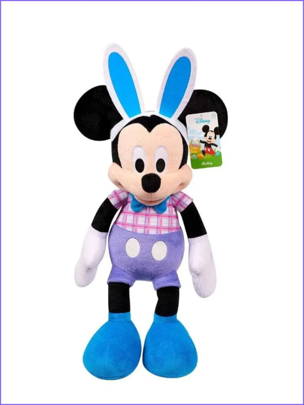 Disney Easter 23-Inch Mickey Mouse Plush With Bunny Rabbit Ears New w/Tag